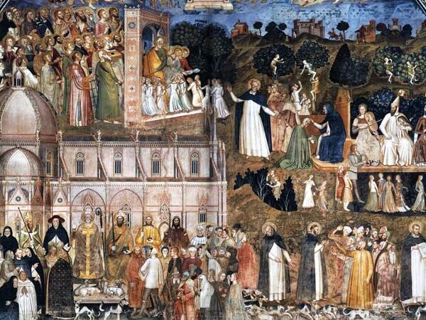 The Church as the Path to Salvation (east wall)