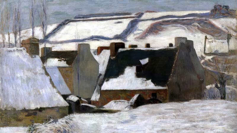 Winter Landscape, Snow Effect