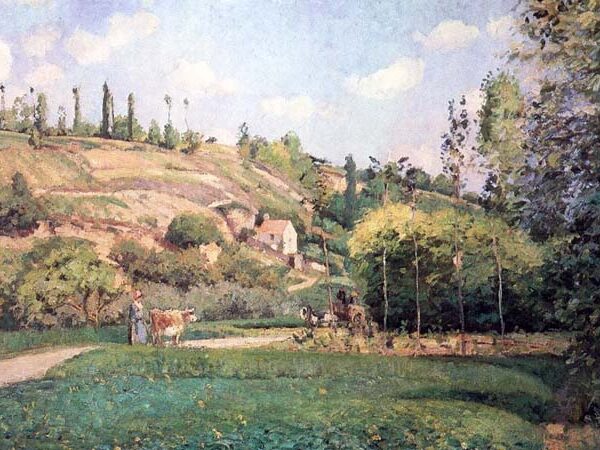 A Cowherd at Pontoise